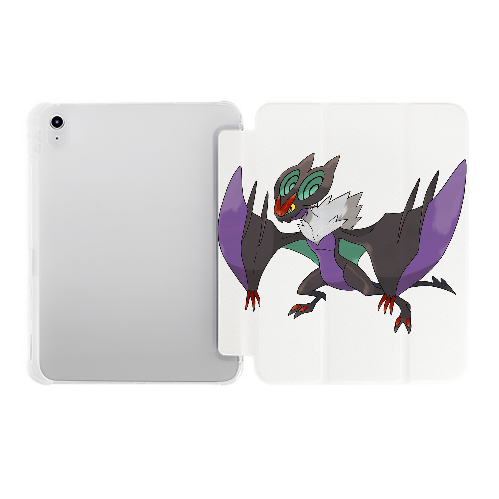 （画像用） ポケットモンスター Pokémon IPad ケース ペン収納付き 三つ折りスタンド PUレザー×シリコン 対応機種9.5/10.5/10.9インチ